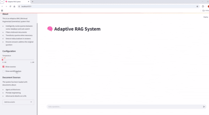 Adaptive RAG System